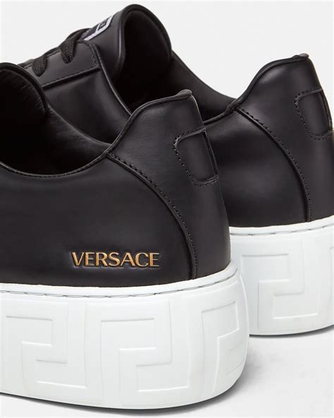 scarpe da gunnastica versace|versace sea greca sneakers.